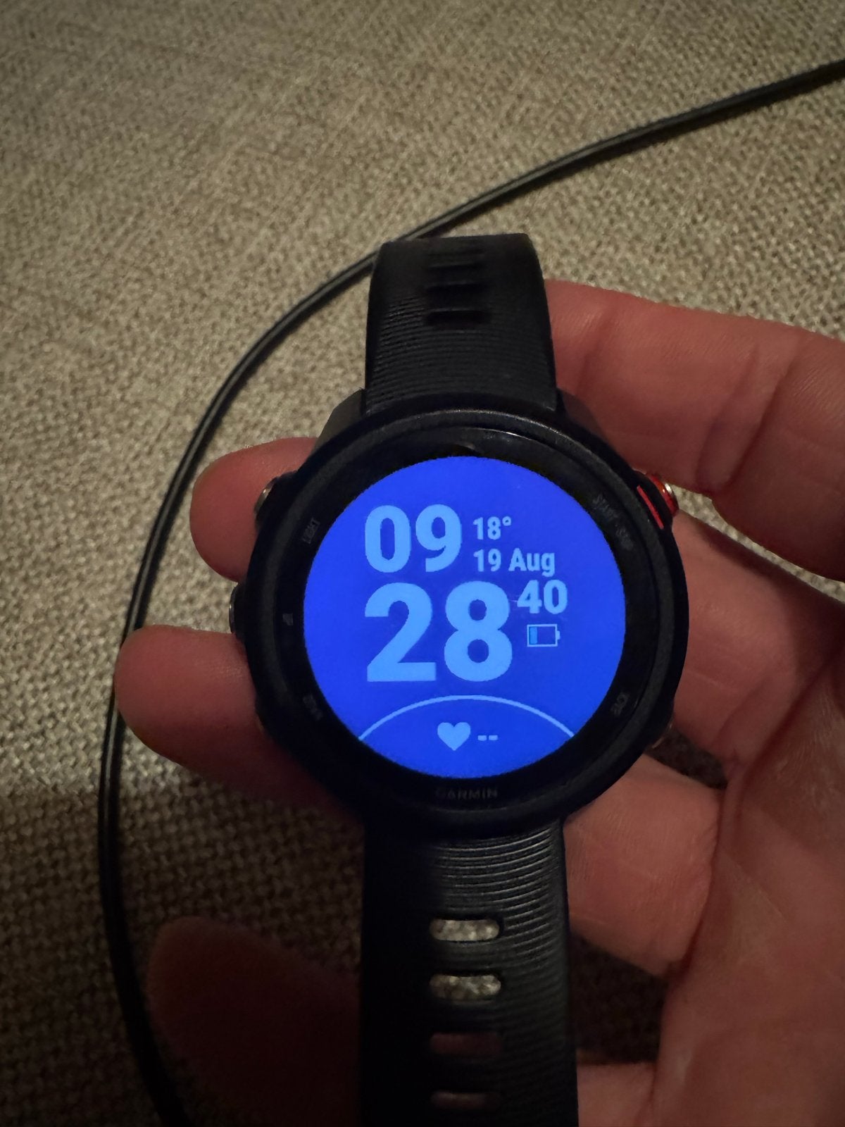 Garmin Forerunner 245 Music GPS-hardloophorloge, Zwart, Ophalen of Verzenden, Waterdicht, Android