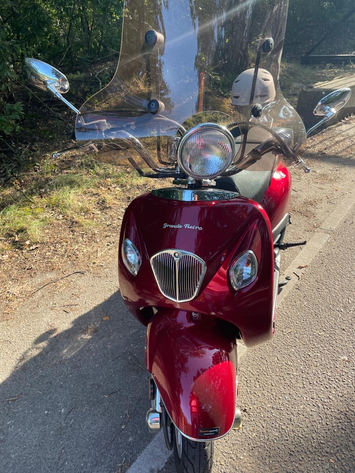 Retro scooter - Zo goed als nieuw, Ophalen, Maximaal 45 km/u, Zo goed als nieuw, Benzine