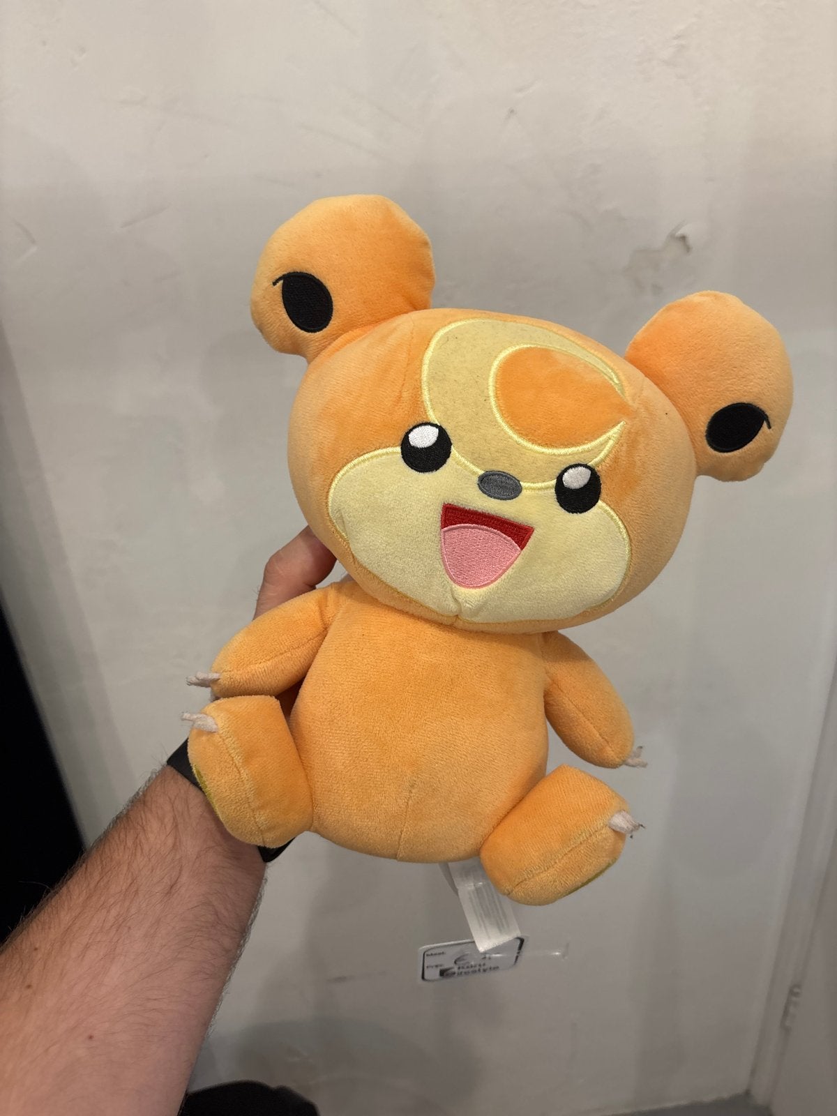 Leuke Teddiursa Pokémon knuffel - Zo goed als nieuw, Oranje, Beer, Ophalen of Verzenden, Middelgroot (20 tot 80 cm)