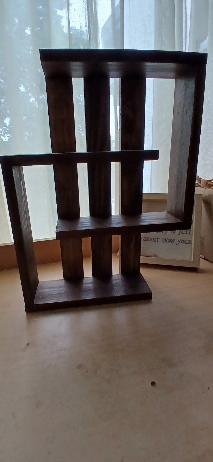 wandmeubeltje br30cm hoogt40cm, Ophalen, Nieuw, Bruin, Hout