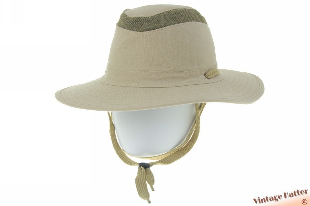 Ventilerende Australische bush hat licht groen katoen 57-62, Ophalen of Verzenden, Nieuw, 60 cm (XL, 7½ inch) of meer, Hoed