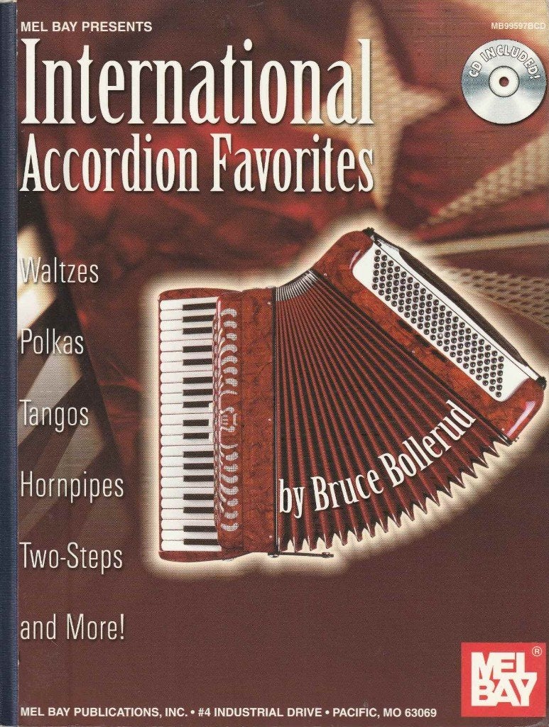 International Accordion Favorites + CD "", Muziek en Instrumenten, Les of Cursus, Ophalen of Verzenden, Zo goed als nieuw, Populair
