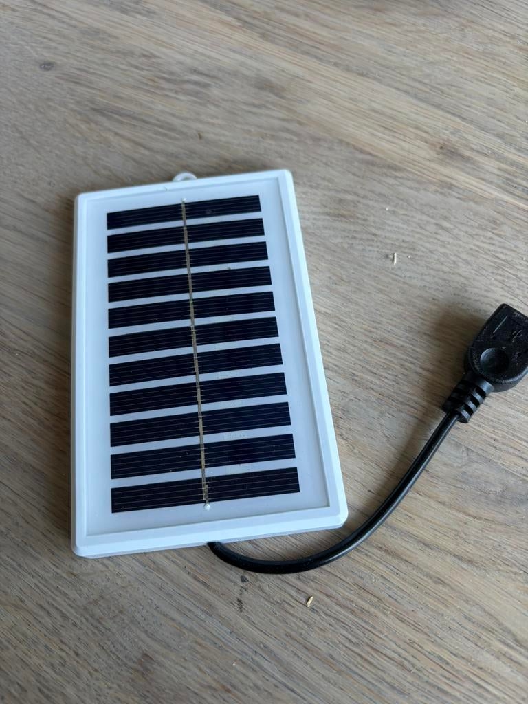 Zonnepaneeltje op usb voor de vakantie, Ophalen of Verzenden, Nieuw