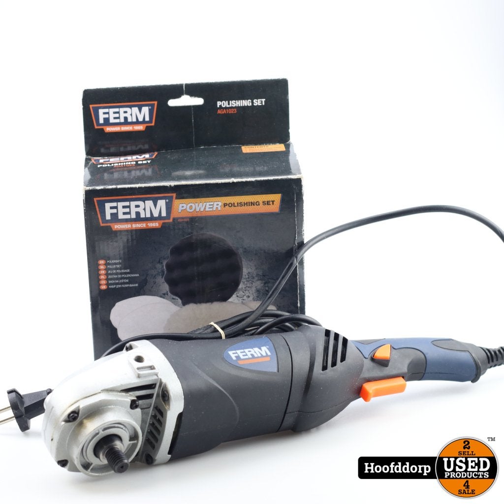 FERM AGM 1037 Polijstmachine | Nette staat