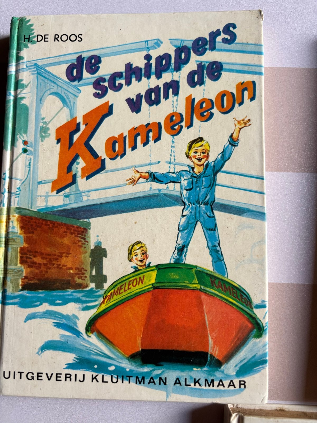 5x Kameleon boeken - H. de Roos - Vintage jeugdboeken, Ophalen of Verzenden, Gelezen, Fictie