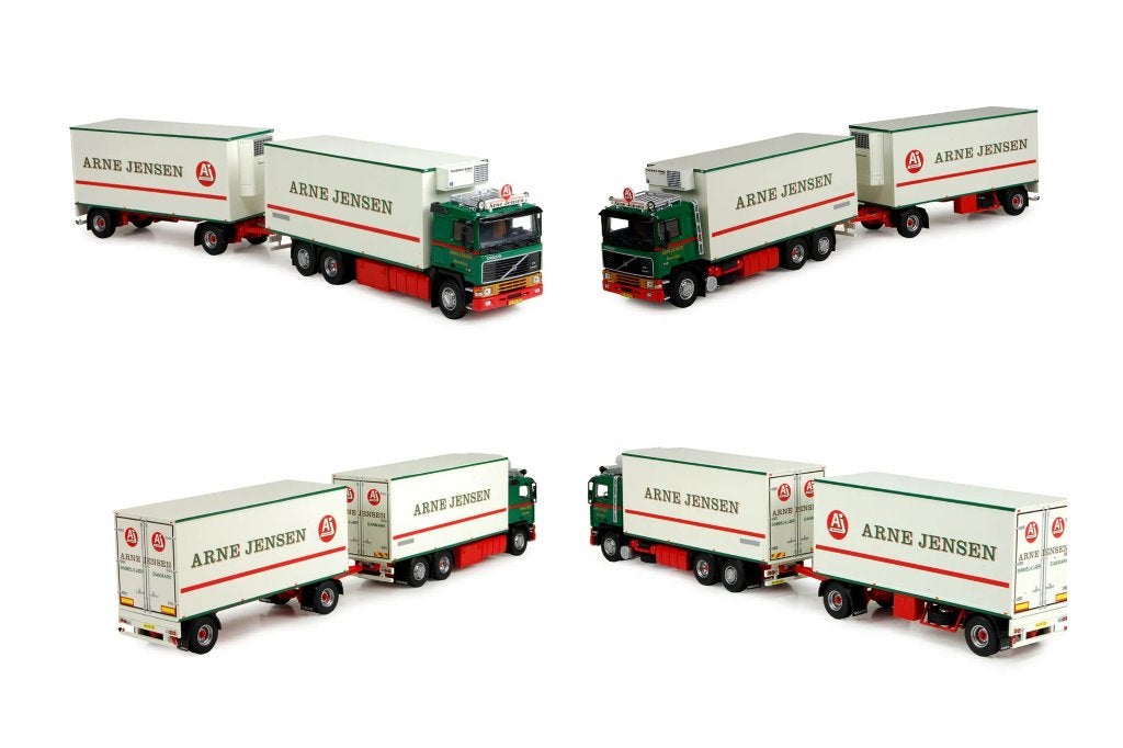 GEZOCHT! Volvo F12 combi Arne Jensen, Ophalen of Verzenden, Nieuw, Bus of Vrachtwagen, Tekno