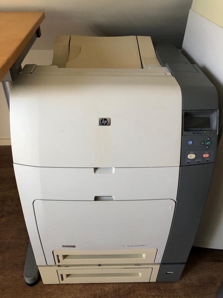 Laserprinter HP Color LaserJet 4700n, Ophalen, Printer, Kleur printen, Zo goed als nieuw