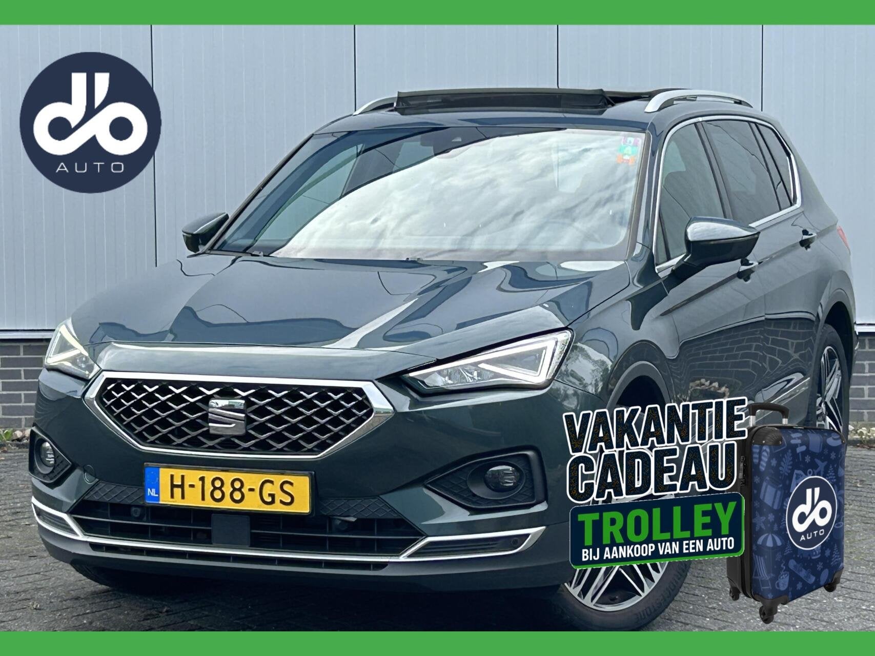 Seat Tarraco 2.0 TSI 4DRIVE Xcellence 7 PERSOONS I PANO I DI, Auto's, Automaat, Stof, Gebruikt, 1984 cc