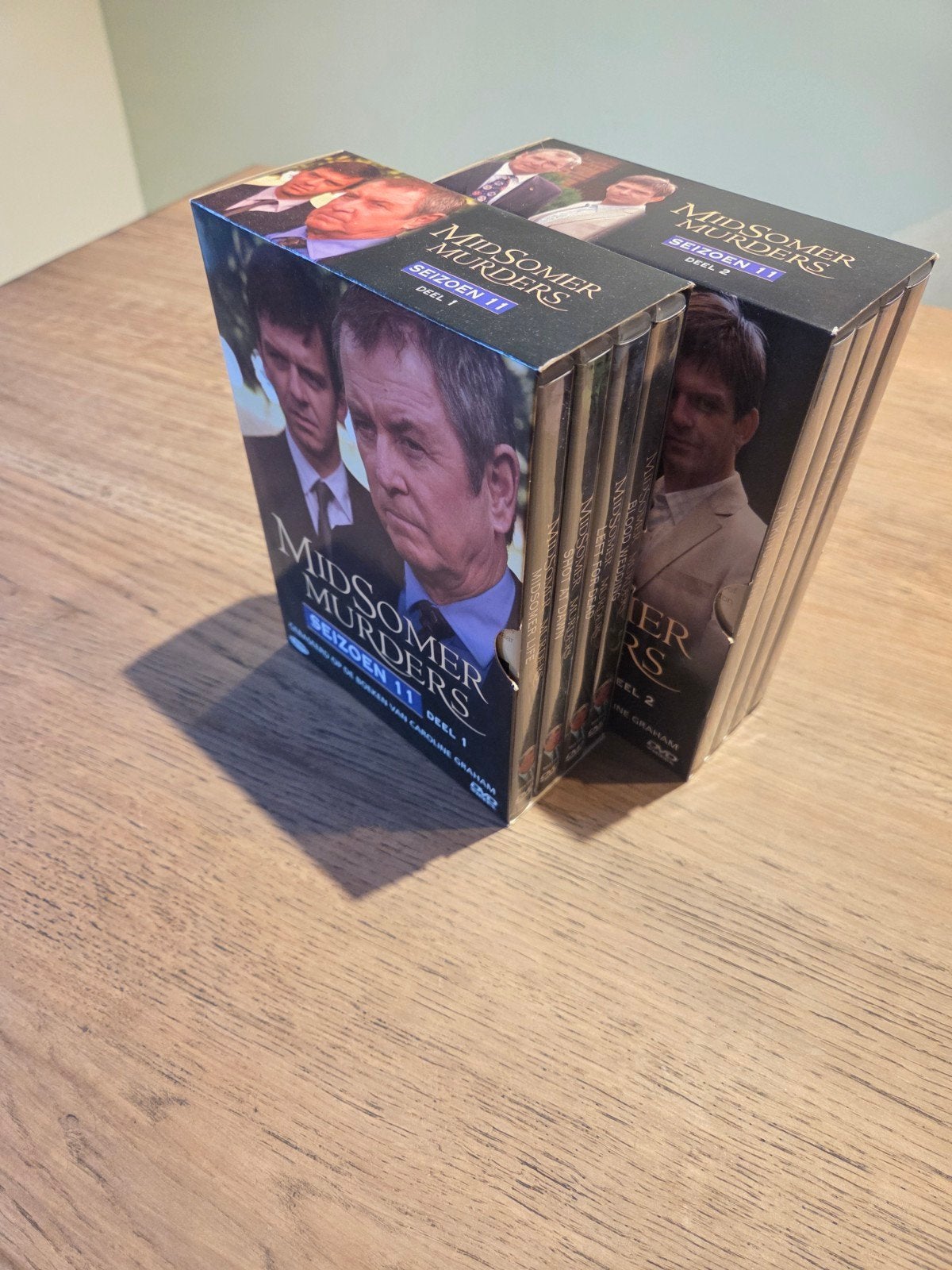 Midsomer Murders - Seizoen 11 Deel 1 & 2 DVD Boxset, Nederlands, Ophalen of Verzenden, Inclusief doosje, Gebruikt