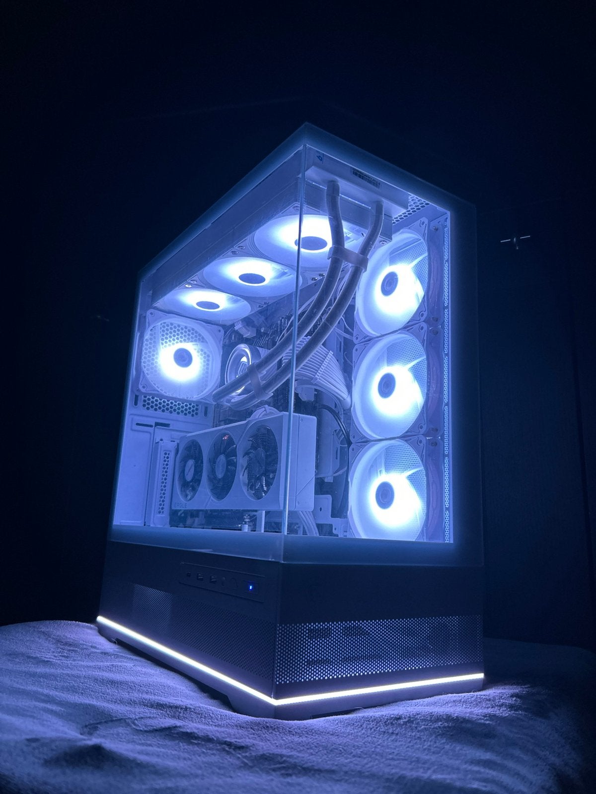 Witte Gaming PC | RTX 4060 | Intel i5 | RGB, Computers en Software, Ophalen, Zo goed als nieuw, Gaming, HDD