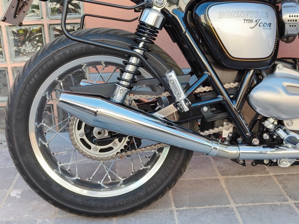 Norman Hyde peashooters Triumph T100 / T120 2016+, Ophalen of Verzenden, Nieuw