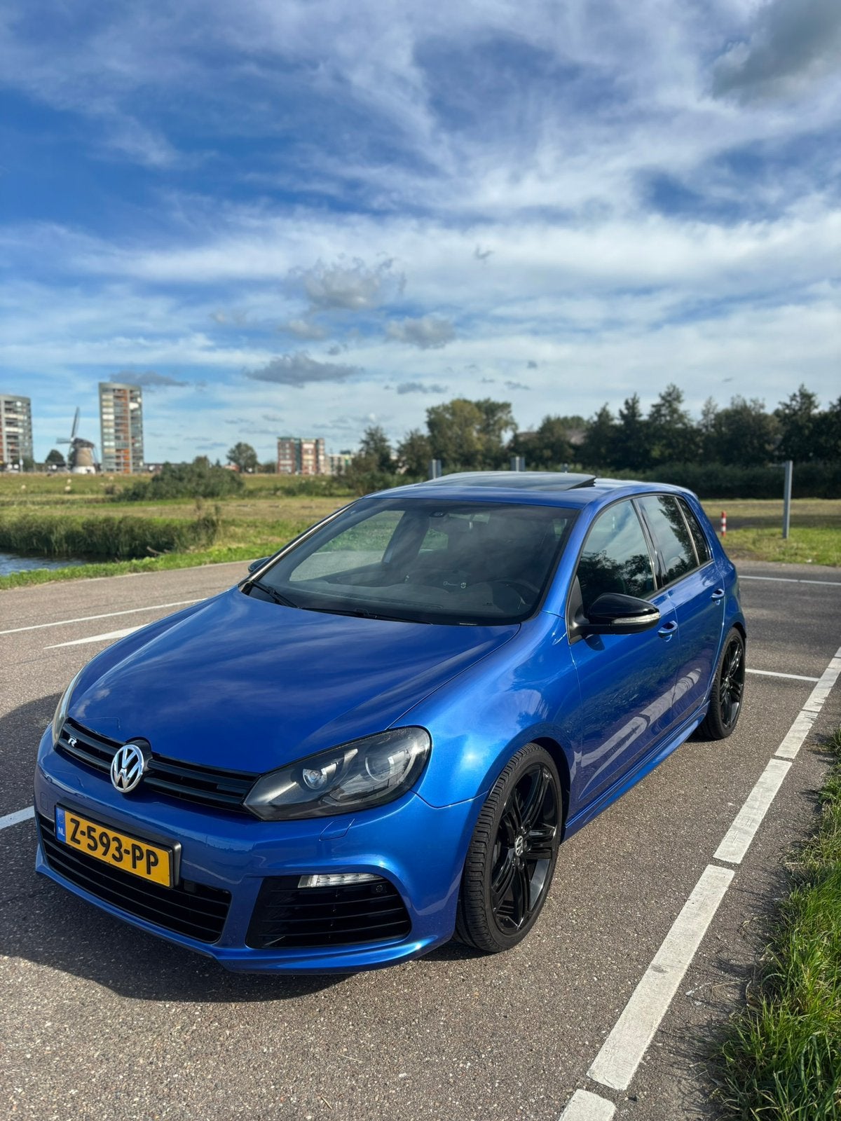 Volkswagen Golf R20 2.0TSI 199KW 4-M 5DR 6-DSG 2011 Blauw, Auto's, 1441 kg, Zwart, 4 cilinders, 1984 cc