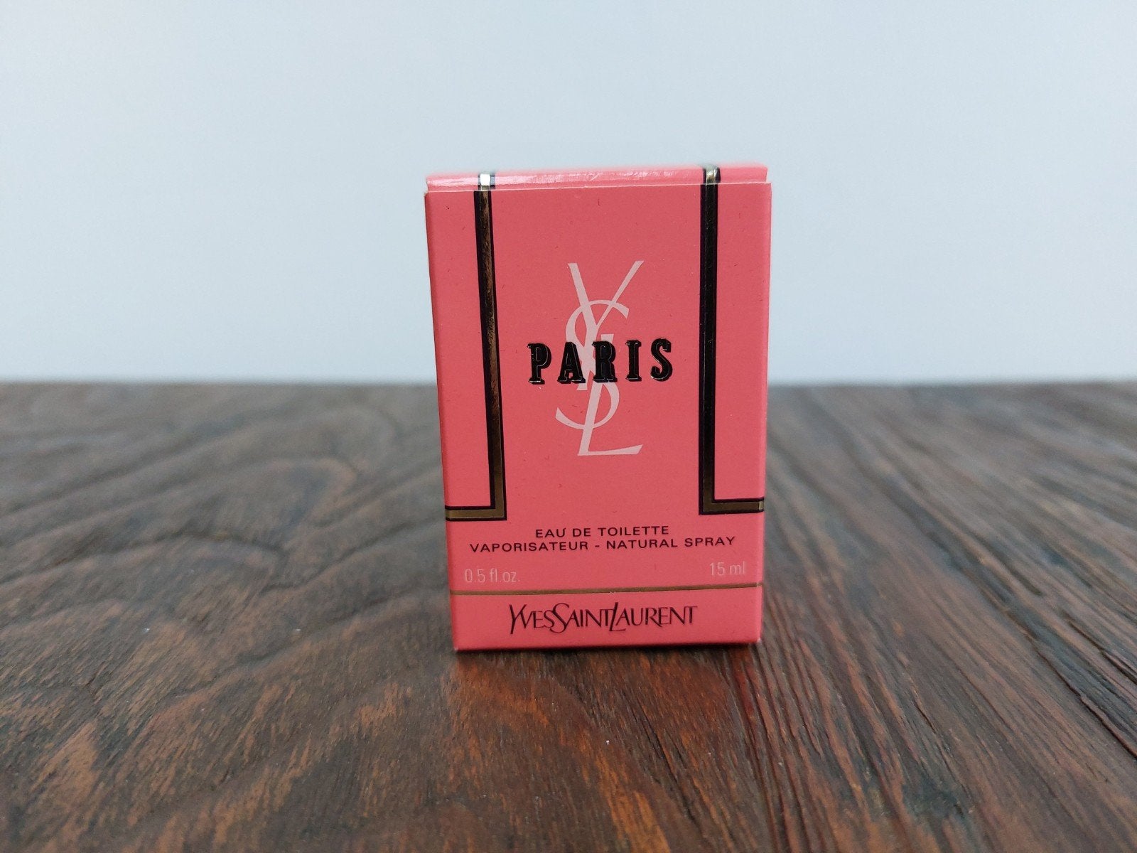 Yves Saint Laurent Paris Eau de Toilette Natural Spray 15ml, Verzenden, Nieuw, Miniatuur, Gevuld