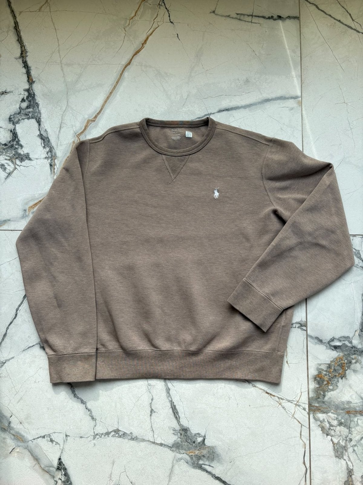 Polo Ralph Lauren sweatshirt, Kleding | Heren, Ophalen of Verzenden, Zo goed als nieuw, Maat 48/50 (M), Bruin