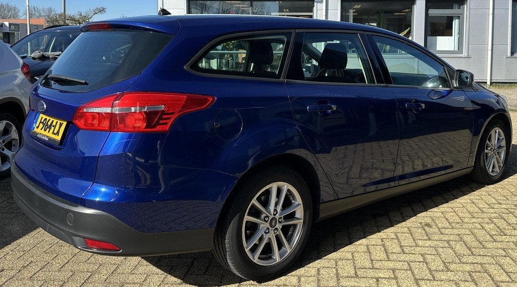 Ford Focus Wagon 1.0 Lease Edition 125PK | Cruise Control |, Gebruikt, Euro 6, Blauw, Handgeschakeld