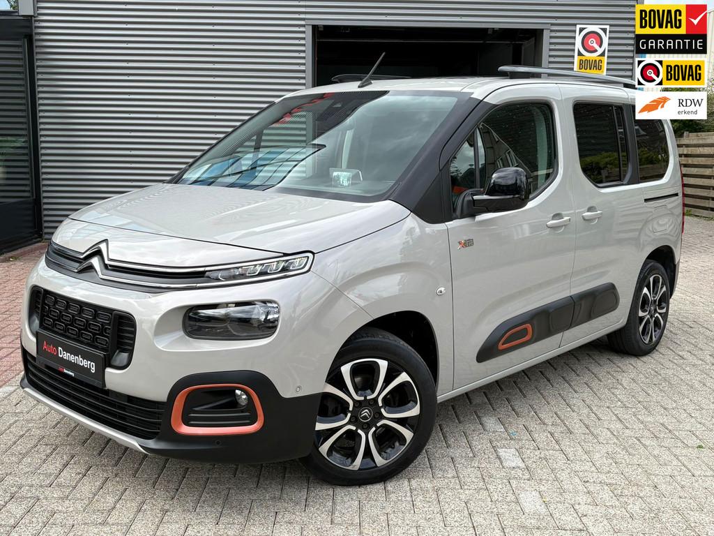 Citroen Berlingo 1.2 PureTech XTR Full OPTIES,PANO,STOELVERW, Voorwielaandrijving, Stof, Zwart, 1199 cc