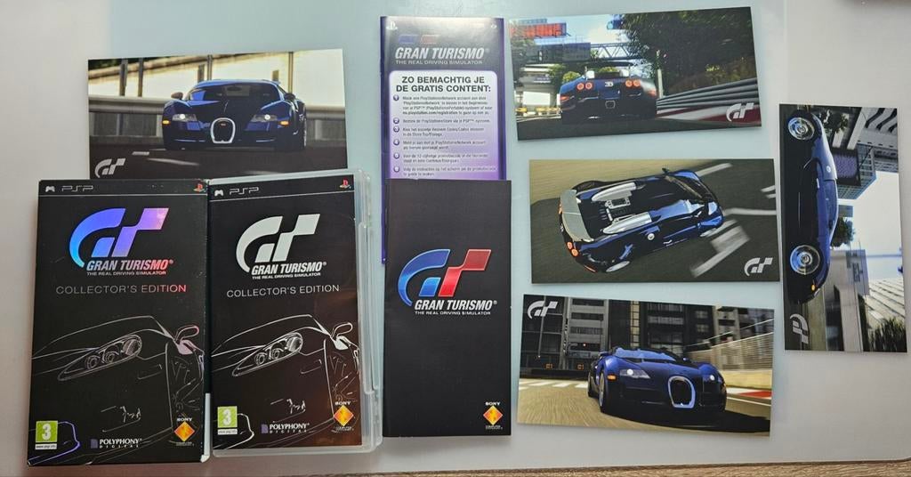 Gran Turismo PSP Collector's Edition  BOX& KAARTEN Geen Spel, 1 speler, Ophalen of Verzenden, Racen en Vliegen, Vanaf 3 jaar