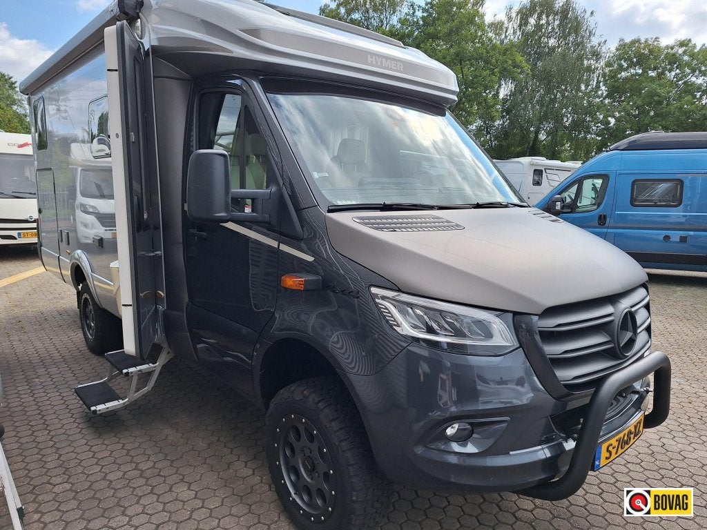 Hymer ML-T580 4X4 2023 190PK-MERCEDES-9G AUTOMAAT+LEVELSYST, Caravans en Kamperen, Automaat, Ringverwarming, 6 tot 7 meter, Bedrijf