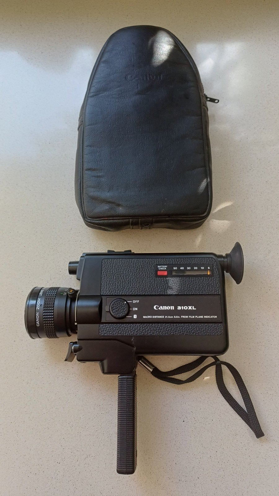 Complete Super 8 Canon 310XL set met projector, Ophalen, Mini dv, Gebruikt, Canon