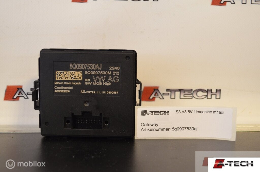 Gateway module Audi A3 8V 2.0 TFSI ('13-'18) 5q0907530aj, Auto-onderdelen, Audi, Gebruikt, Audi, Ophalen of Verzenden