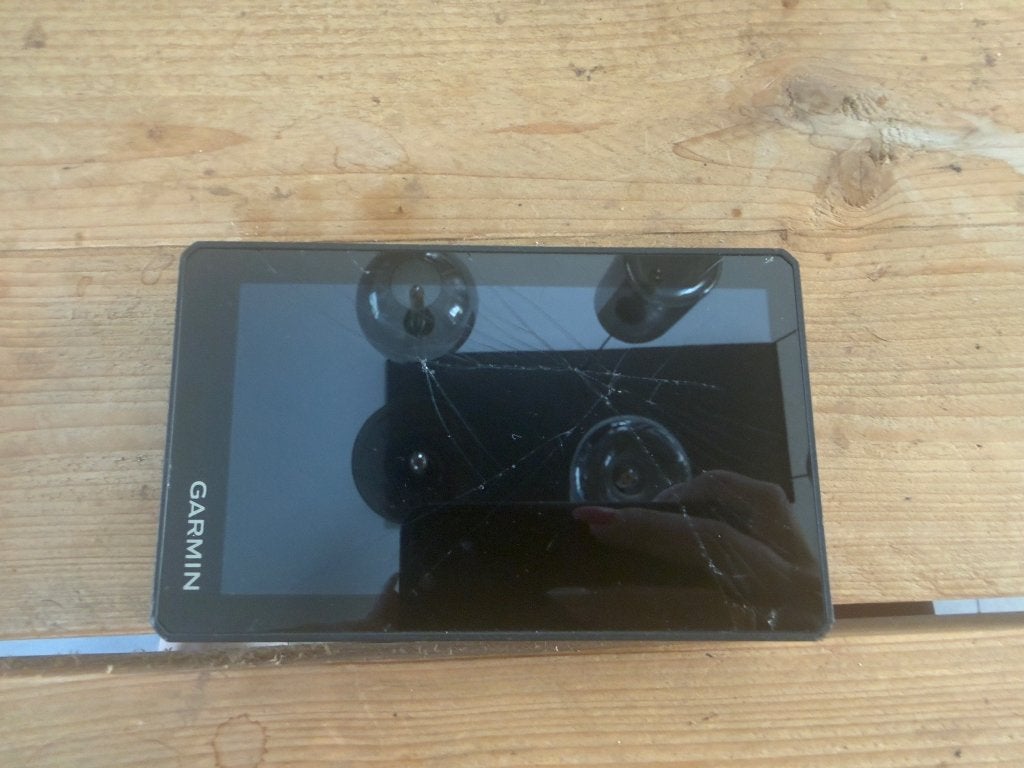 Zumo xt scherm kapot, Ophalen of Verzenden, Gebruikt