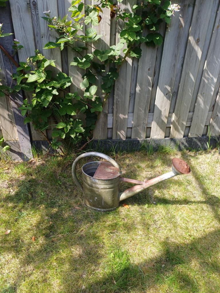 Brocante gieter - waterdicht, 70 cm breed, 40 cm hoog, Ophalen of Verzenden