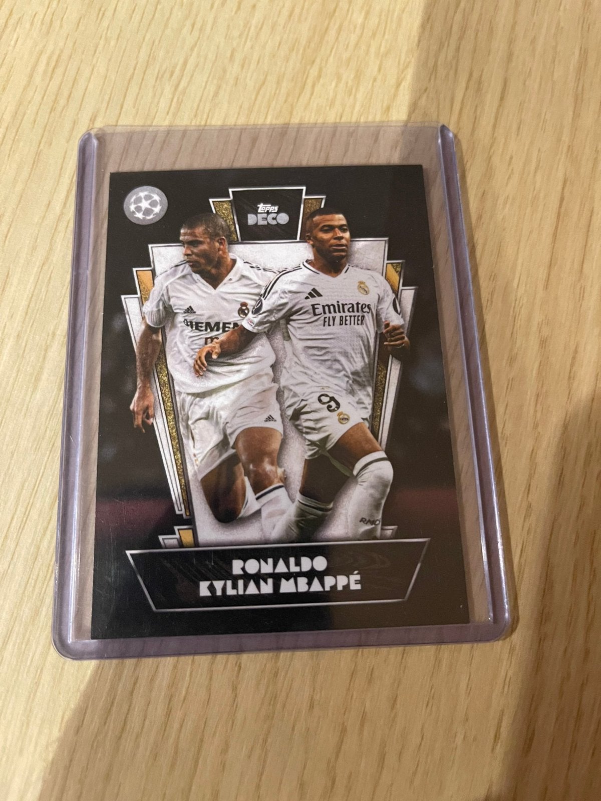 Ronaldo - Mbappe Real Madrid Topps, Ophalen of Verzenden, Zo goed als nieuw, Plaatje