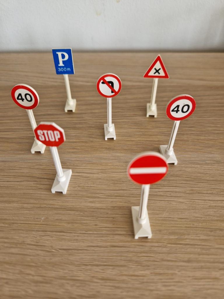 Lego verkeersborden en wegplaat, Ophalen of Verzenden, Gebruikt, Overige merken