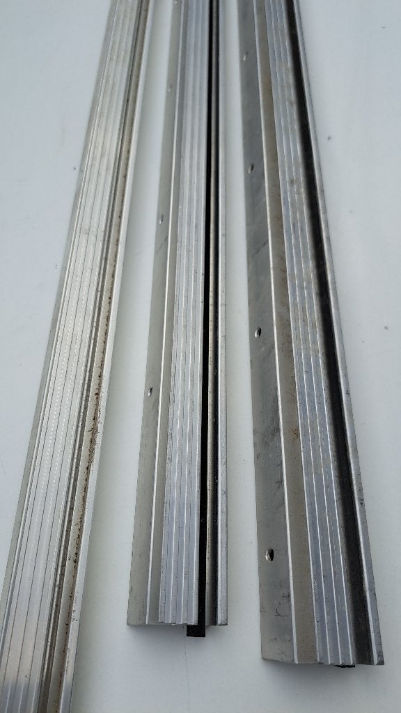 19 inch studio rack rails aluminium, Ophalen of Verzenden, Gebruikt, Overige instrumenten
