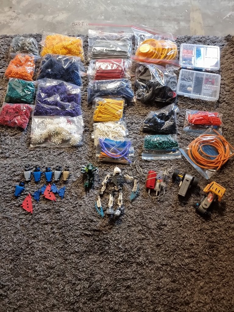 knex, Ophalen, Gebruikt, K'nex