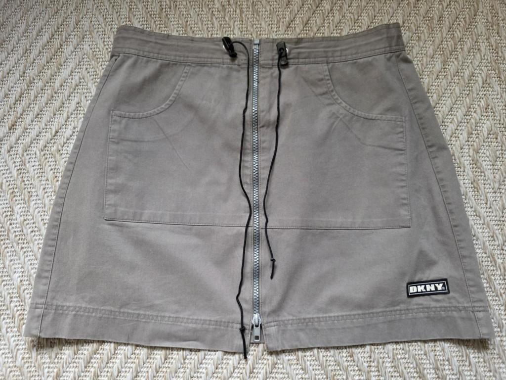 DKNY rokje,nieuw!Mt. M,wikkelrok,rits,legergroen,Donna Karen, Kleding | Dames, Rokken, Nieuw, Ophalen of Verzenden, Boven de knie