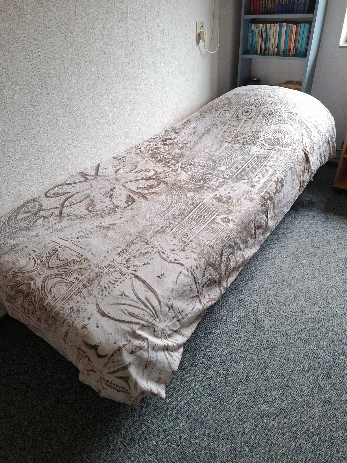 4 Eenpersoonsbedden met spiraal en matras, Ophalen, Gebruikt, 90 cm, Eenpersoons