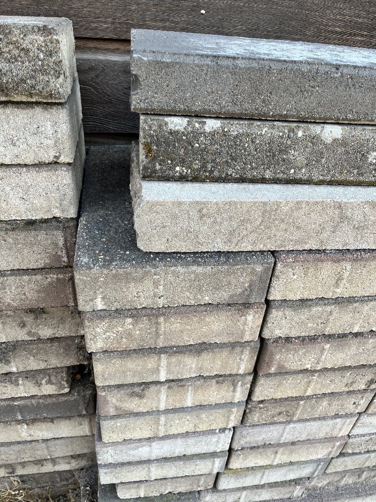 GRATIS terrastegels tuin 20x30 cm, Tuin en Terras, Ophalen, Gebruikt, 5 tot 10 m², Beton