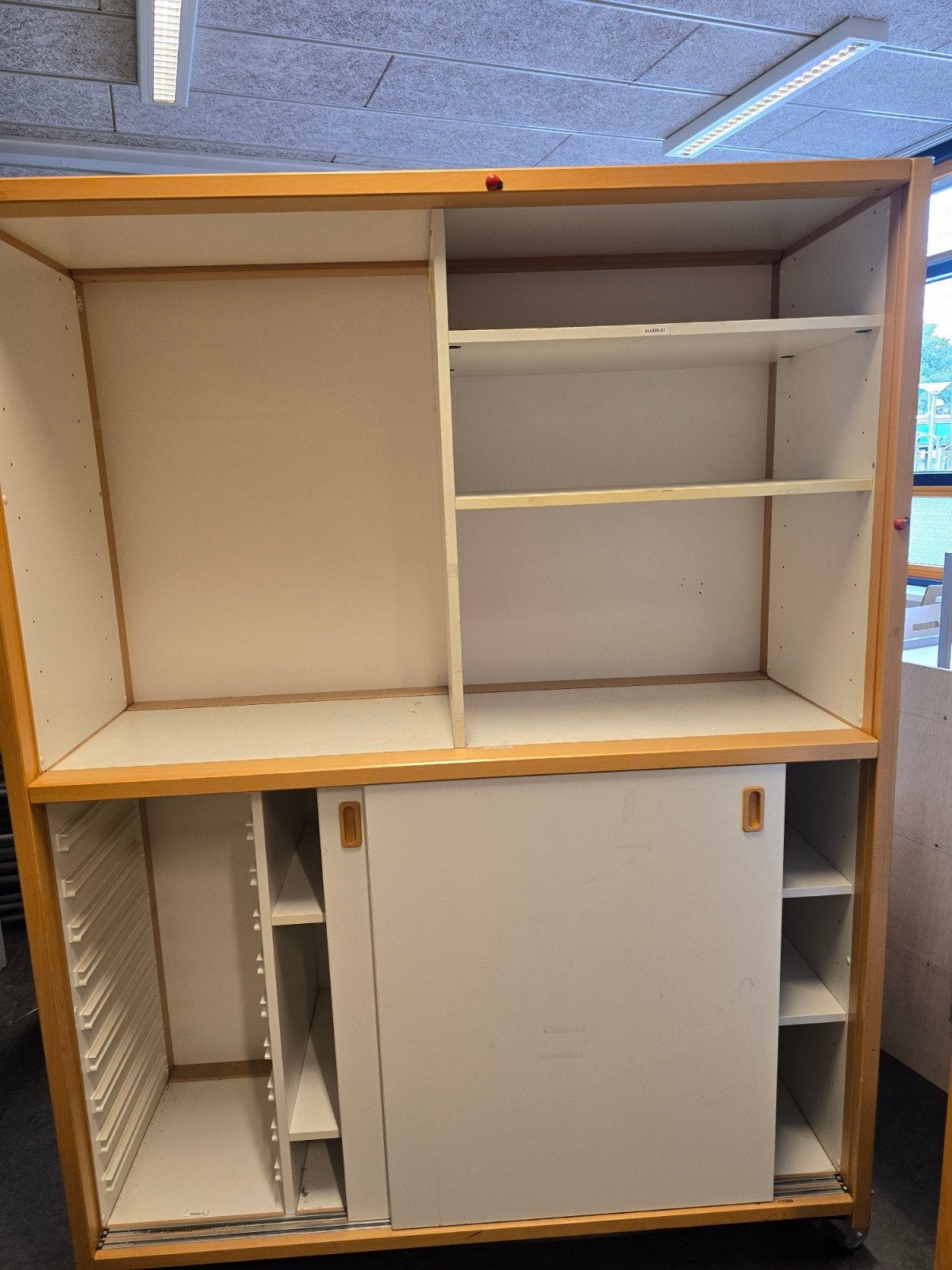 Schilte schoolkasten - Verrijdbare kasten, Huis en Inrichting, Ophalen, Gebruikt