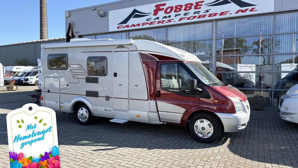 Enkele bedden 2x airco De Hymer Van 562 Uit 2008|107dkm, Ringverwarming, Ford, Bedrijf, Tot en met 3