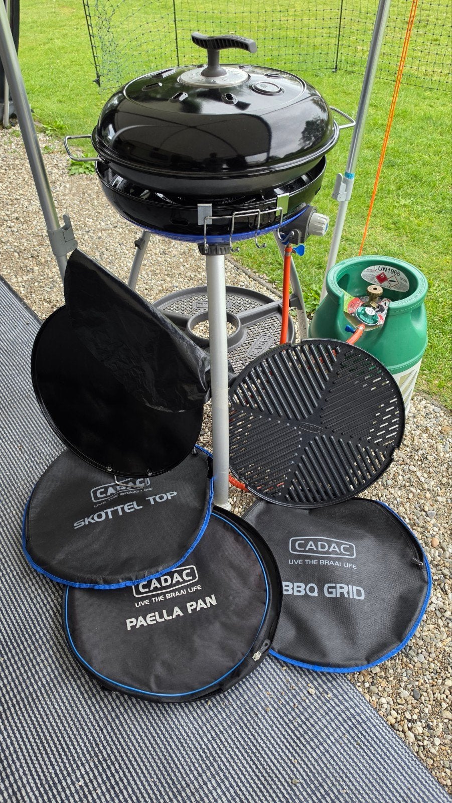 Cadac skottelset kompleet (excl. gasfles), Caravans en Kamperen, Kampeeraccessoires, Ophalen of Verzenden