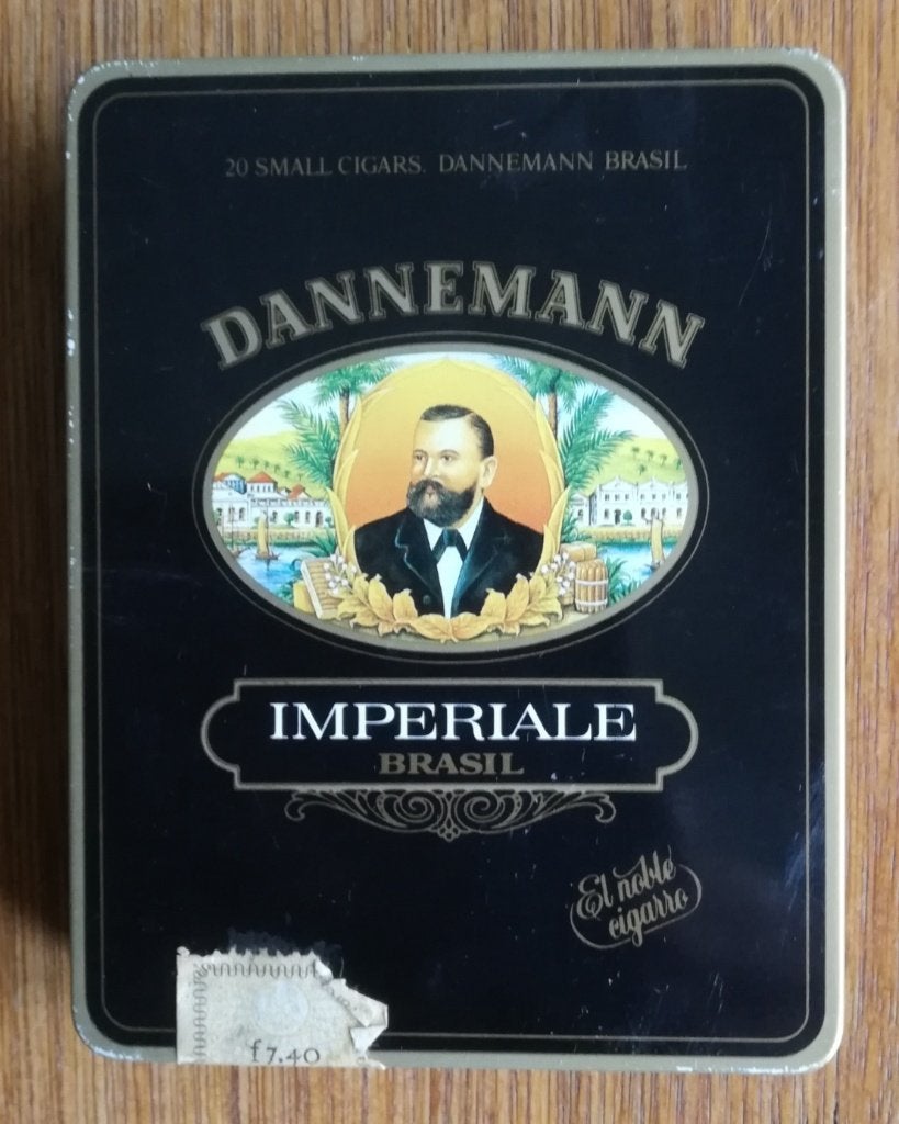 blikje Dannemann Imperiale Brasil, Verzamelen, Ophalen of Verzenden, Gebruikt, Overige typen