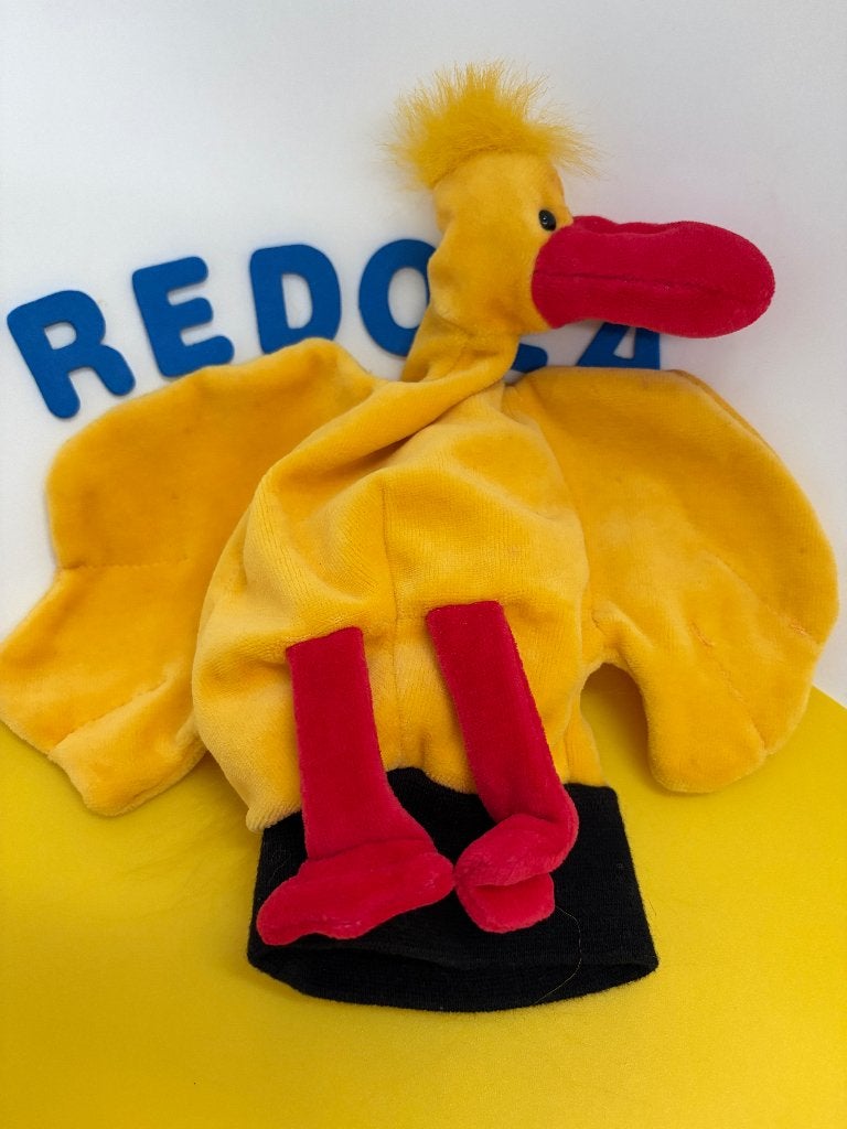 K3205 beleduc handpop eend, Ophalen of Verzenden, Zo goed als nieuw, Overige typen