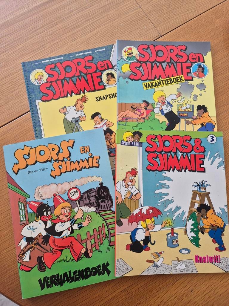 Collectie Sjors en Sjimmie stripboeken, Meerdere stripboeken, Ophalen of Verzenden, Zo goed als nieuw