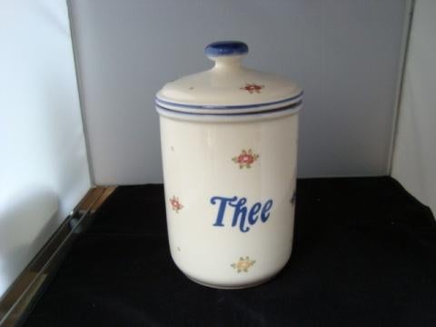 Voorraadpot Thee Petite Rose servies, Info@detagrijn.com, Overige materialen, Overige typen, Nieuw