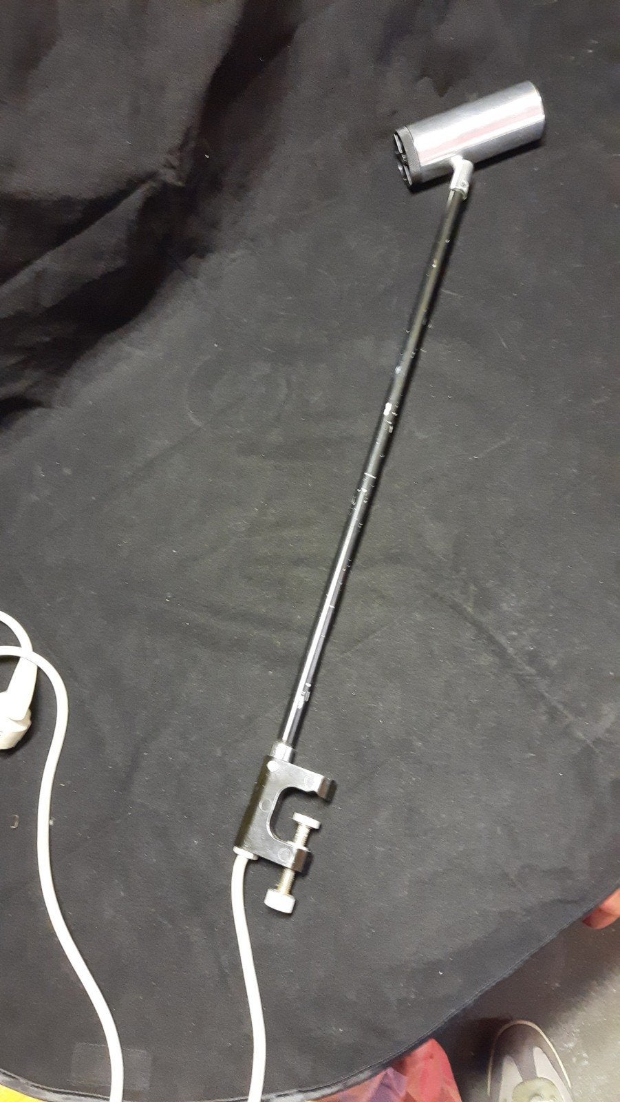 Zeldzame klemlamp/spot Philips jrn 60/70, lees beschrijving, Ophalen of Verzenden, Gebruikt, Metaal