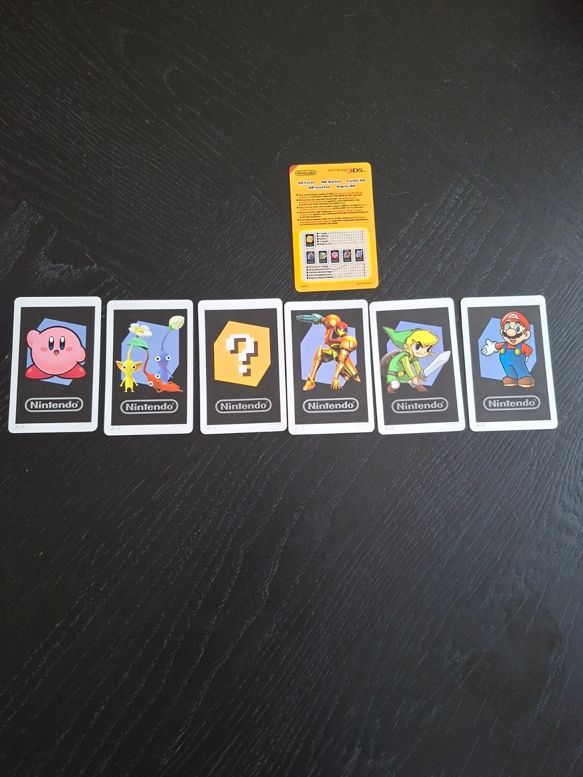 Nintendo 3DS AR Kaarten Set - Kirby, Link, Mario, Samus, Ophalen of Verzenden