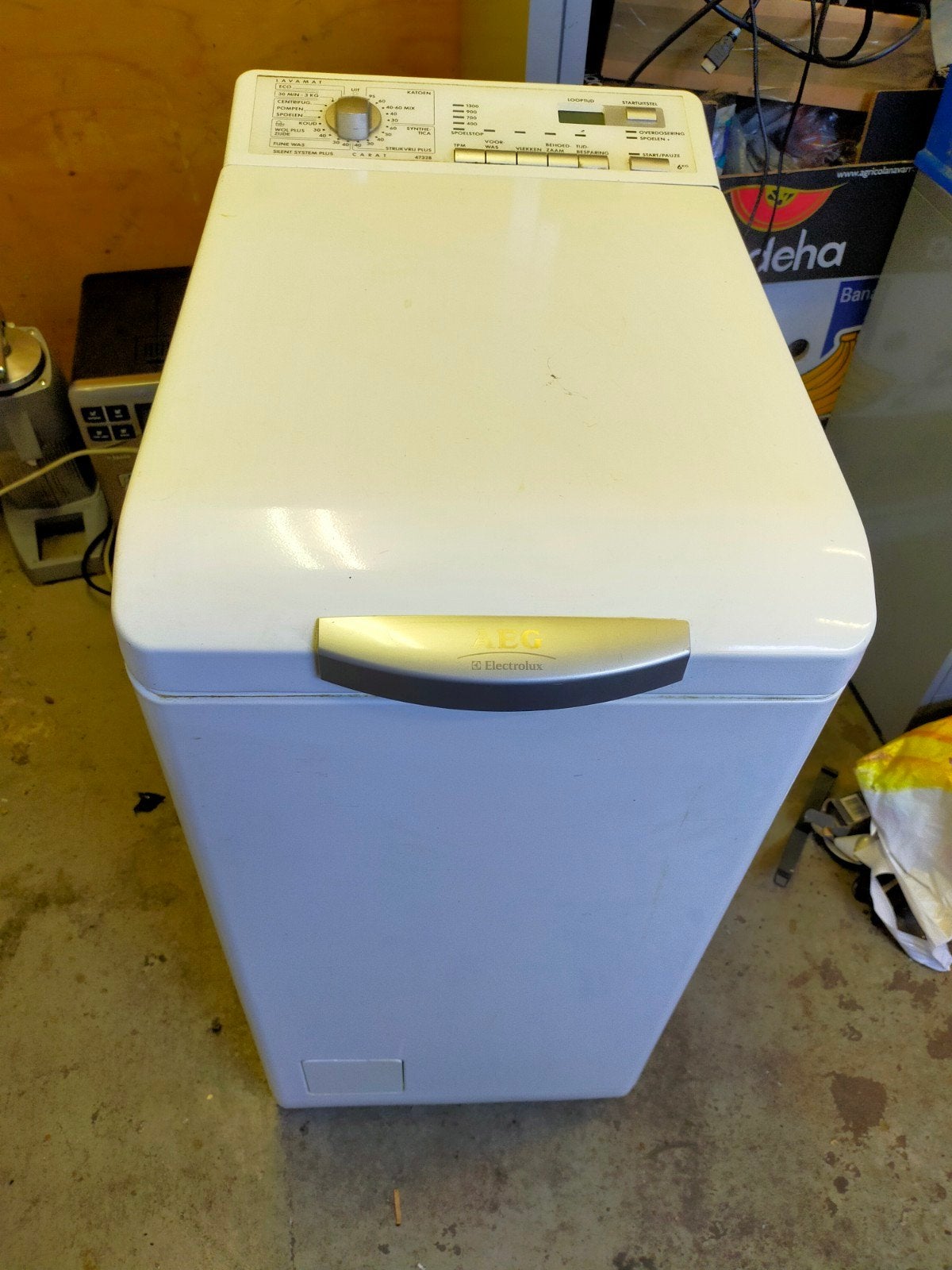 AEG Bovenlader Wasmachine - Compact en Efficiënt, Ophalen