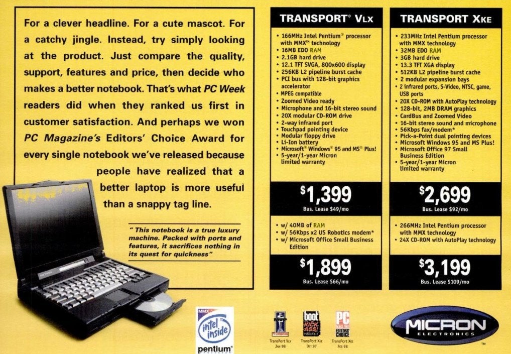 Vintage laptop in mint condiction (1997), Computers en Software, Ophalen, Minder dan 4 GB, Qwerty, Minder dan 2 Ghz