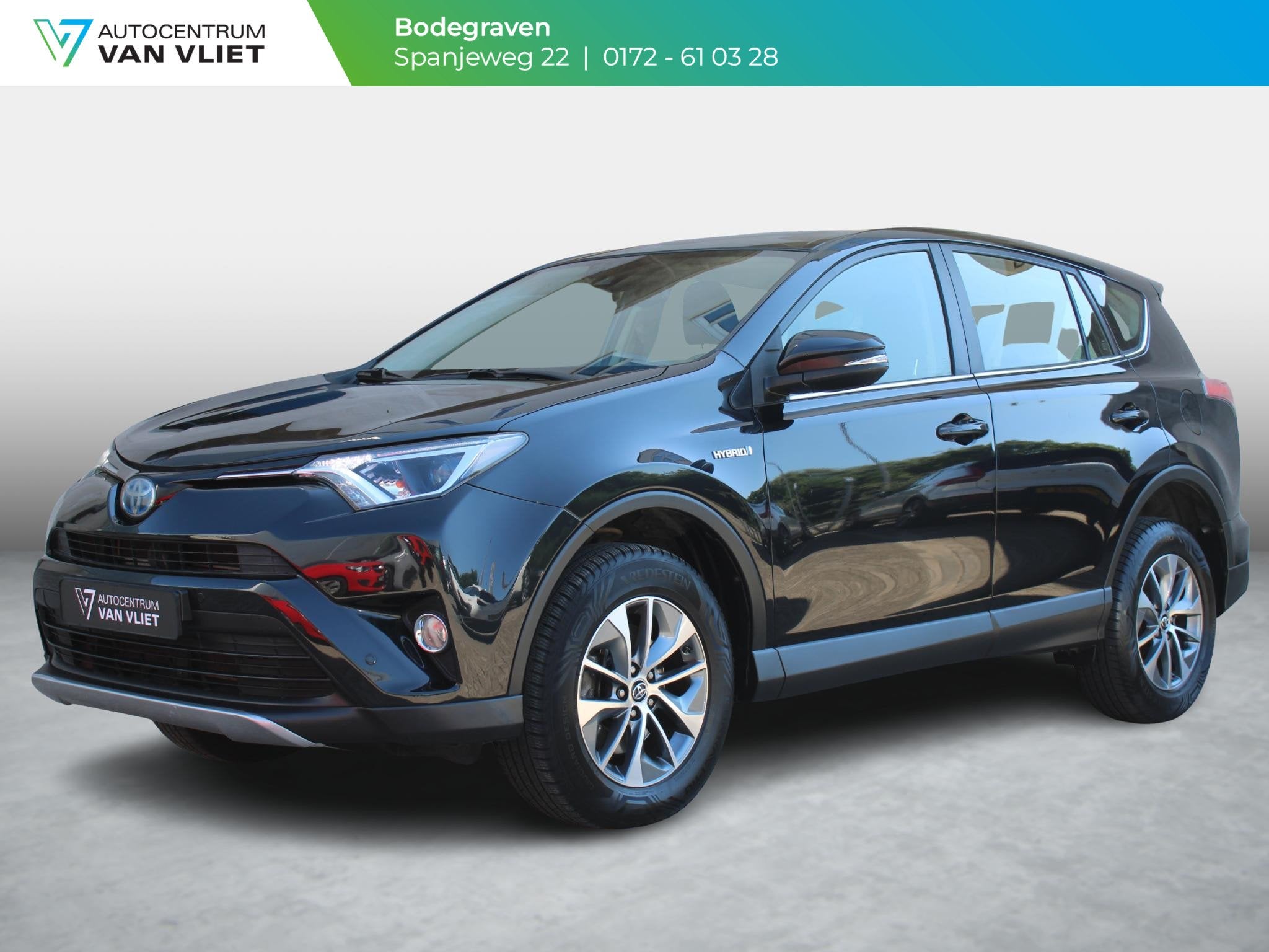 Toyota RAV4 2.5 Hybrid Dynamic | CRUISE CONTROL | 12 MAANDEN, Auto's, Toyota, 12 maanden, Stof, Gebruikt, Zwart