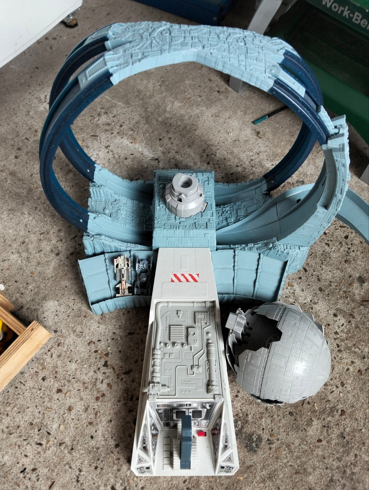 Hot Wheels Star Wars Death Star Racebaan, Kinderen en Baby's, Speelgoed | Racebanen, Ophalen