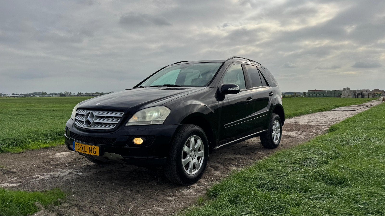 Mercedes-Benz M-Klasse 3.0 CDI Ml280 4MATIC AUT 2006 Zwart, Auto's, Zwart, 190 pk, 255 €/maand, Diesel