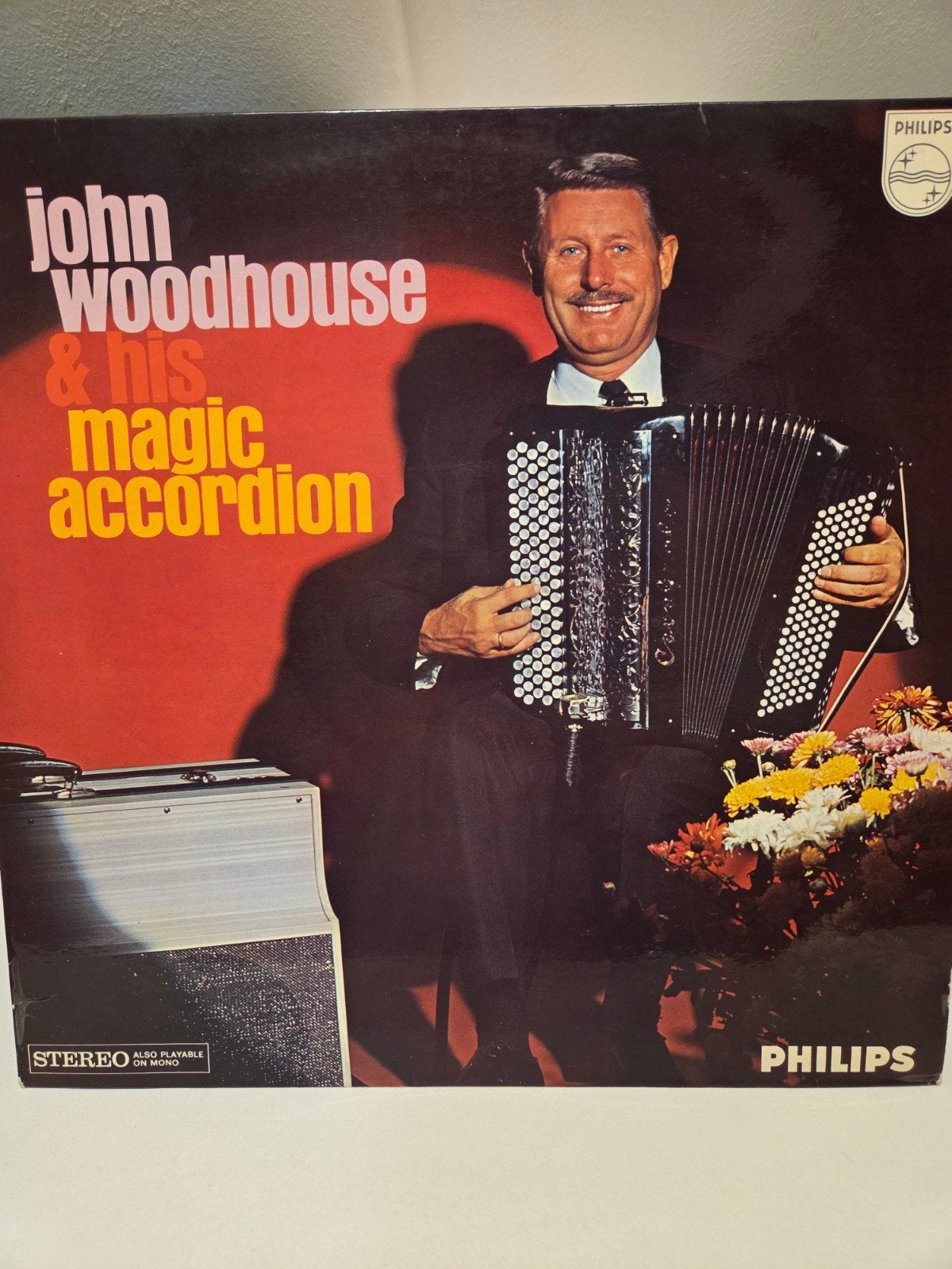 John Woodhouse & His Magic Accordion LP - Philips, Ophalen of Verzenden, Gebruikt