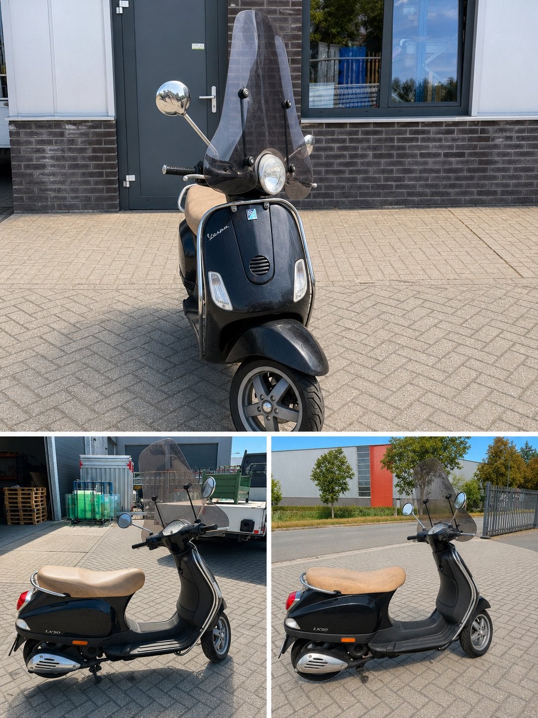 Vespa lx50 4t zwart, Ophalen, Gebruikt, Maximaal 45 km/u, Benzine