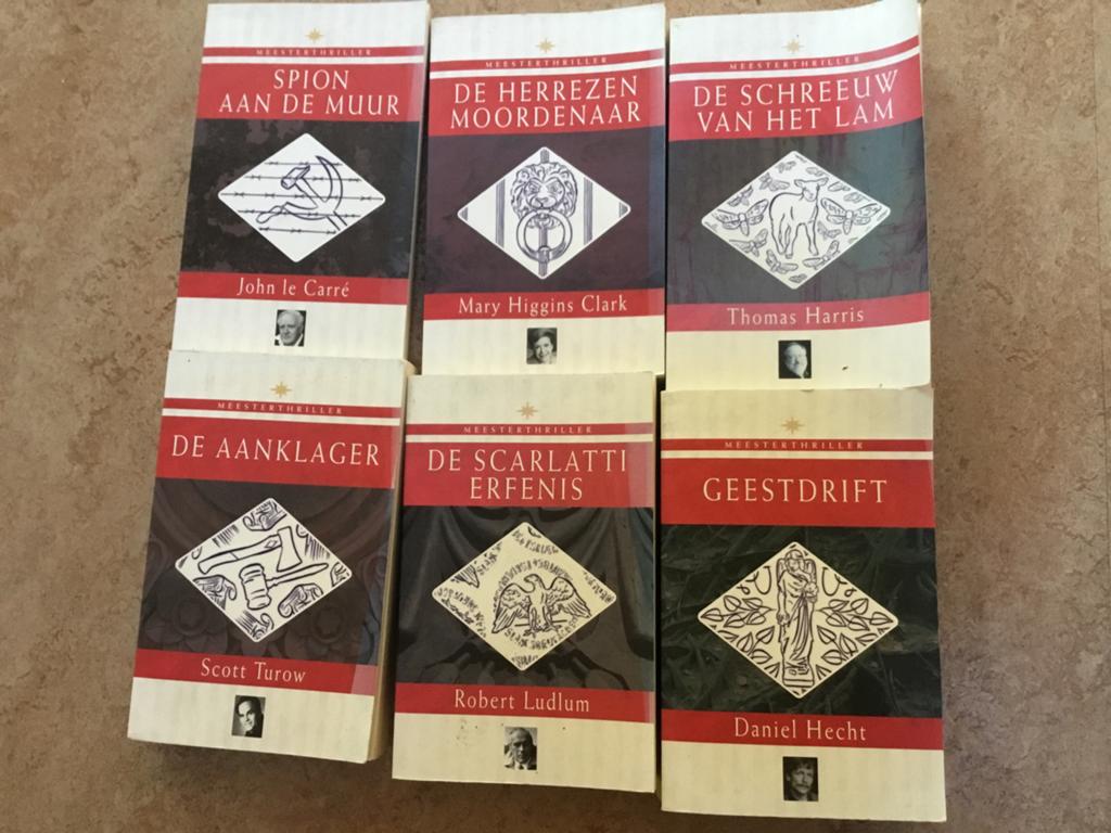 Meesterthriller Collectie: 6 Spanningvolle Boeken, Boeken, Thrillers, Gelezen, Nederland, Ophalen